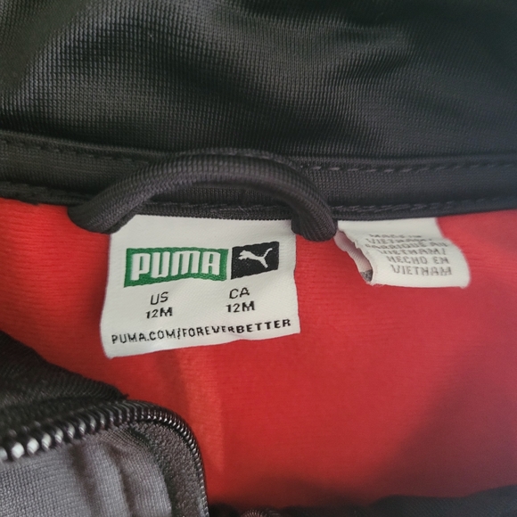 Puma Tracksuit set Boys Size 12M - Picture 2 of 2